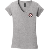 Westchester Express Softstyle Ladies Fit V-Neck T-Shirt