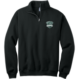 Biggby Barbarians NuBlend 1/4-Zip Cadet Collar Sweatshirt
