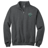 Biggby Spartans NuBlend 1/4-Zip Cadet Collar Sweatshirt