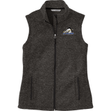 Mid-State Mustangs Ladies Sweater Fleece Vest